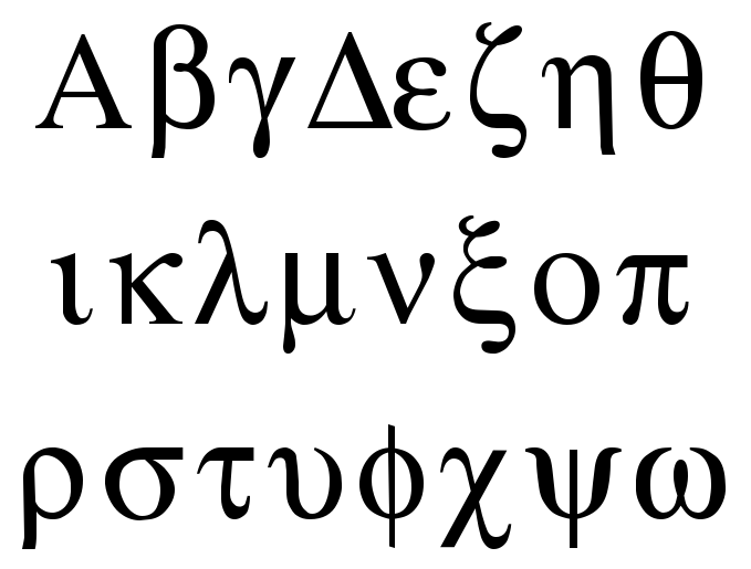 greek font for word mac